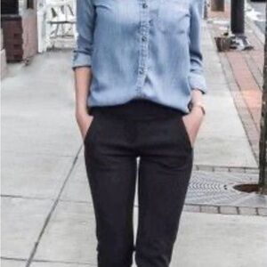 J. Crew Cameron-Black Women's Pants. Size 12p. Excellent condition